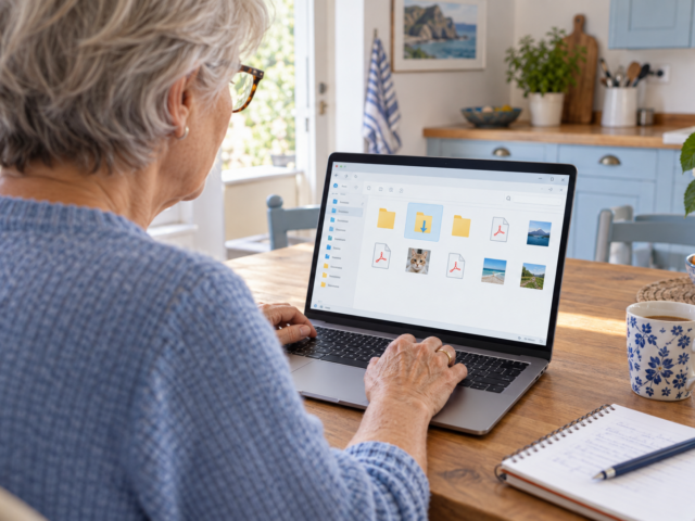Où retrouver un document téléchargé sur Windows 11 ?